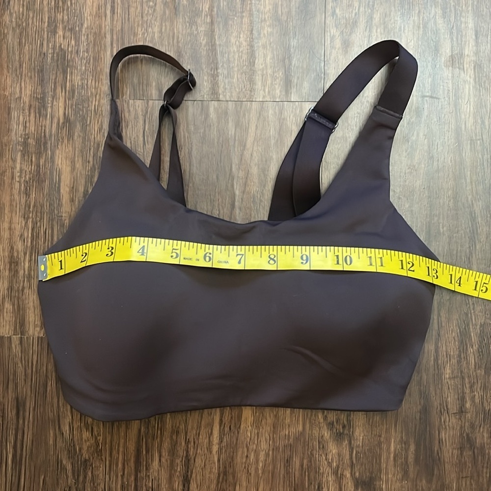 Lululemon In Alignment Bra Light Support Activewear Workout Brown  32D - Picture 11 of 12